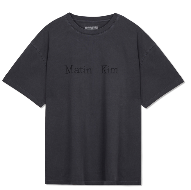 【直播】Matin Kim LX060526 字母Logo短袖上衣（MK2600TS043）