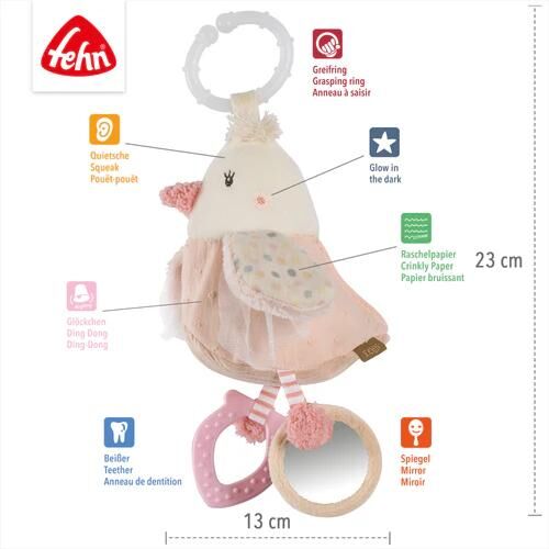 FEHN FEEHNLAND 小鳥吊飾玩具(045123)