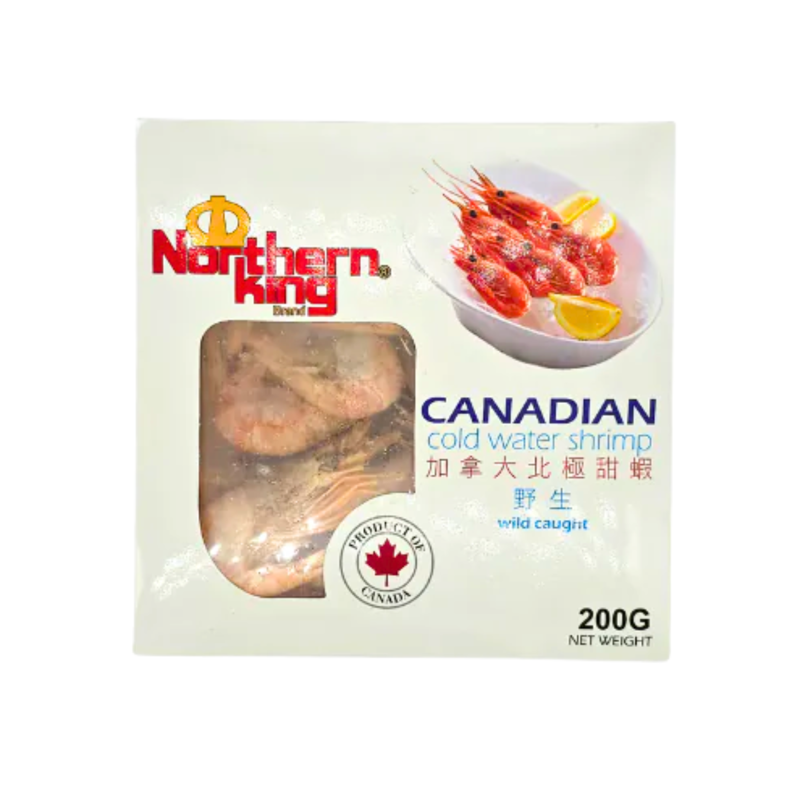 Northern King 野生加拿大北極甜蝦 200g