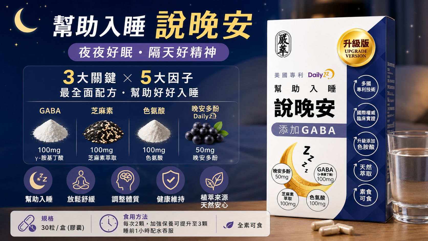 嚴萃說晚安xGABA