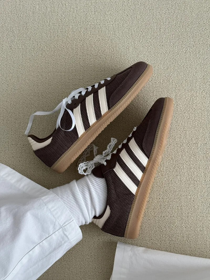 <咖咖的剛剛好帶去渡假🏖️>Adidas Samba OG 華夫格可可棕 焦糖底