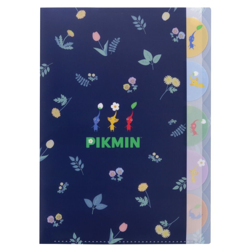 Nintendo Sunstar Pikmin  Diecut Clear File 5P A 705620