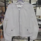 [S] DKNY WHITE LOGO TRIM TECH JACKET, P6DC1FA9-WHT (SD2045)