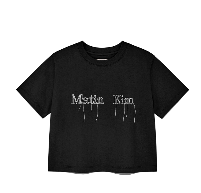 【直播】Matin Kim LX060531 女裝LOGO短式短袖上衣（MK2534TS024）
