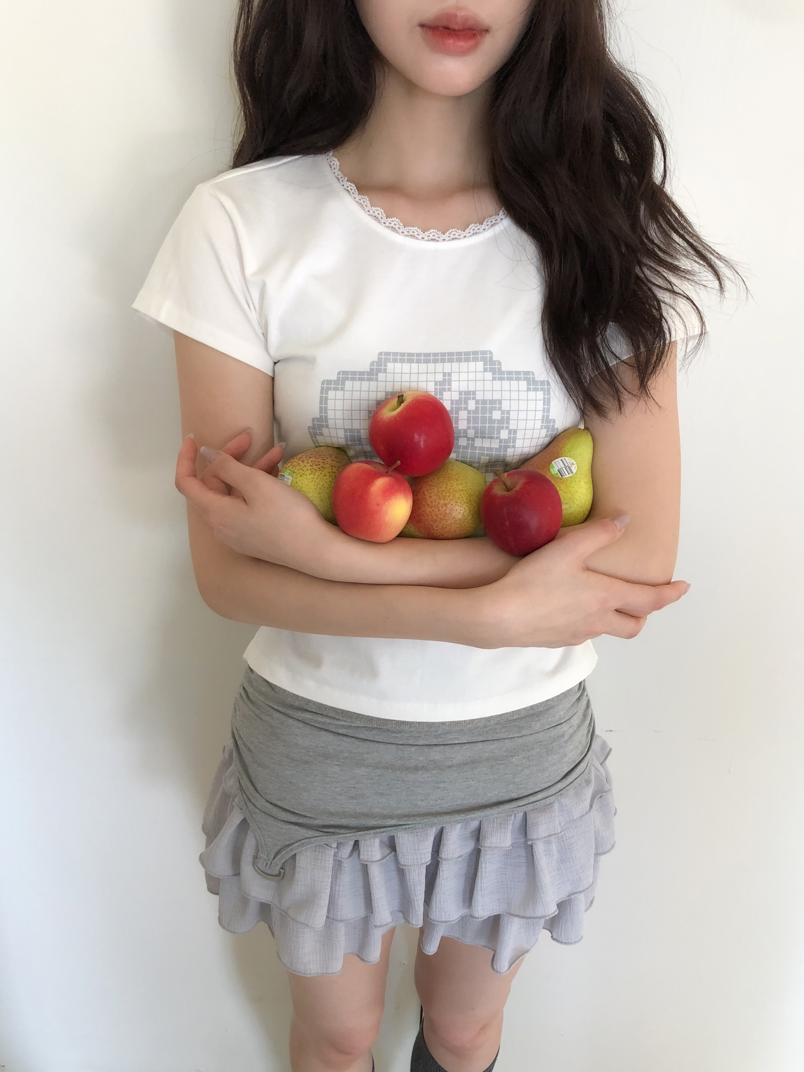 back-open tee #上衣