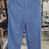 [S] DKNY CHAMBRAY WIDE LEG TENCEL PANT, DJ6P3157-FJZ (SD2046)