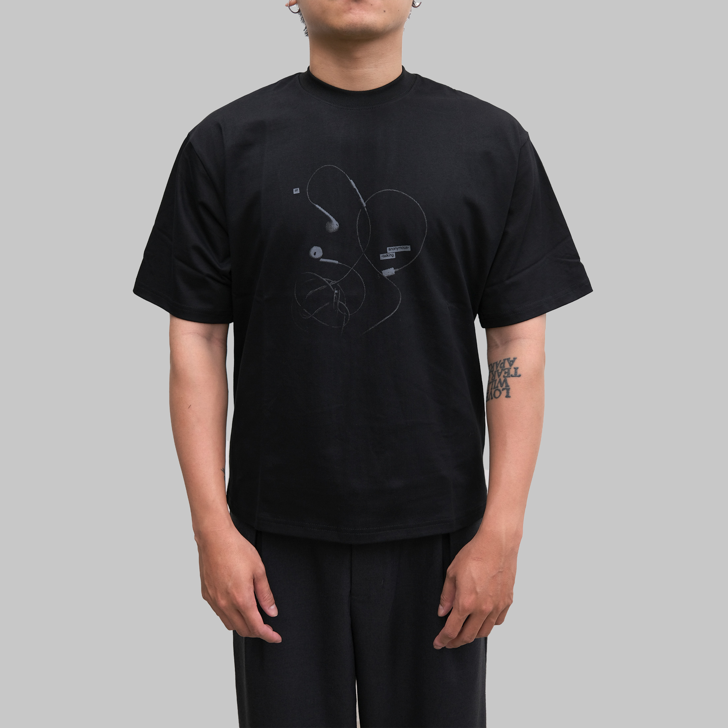 Anonymous Talking EarPods Tee 耳機圖像短Tee
