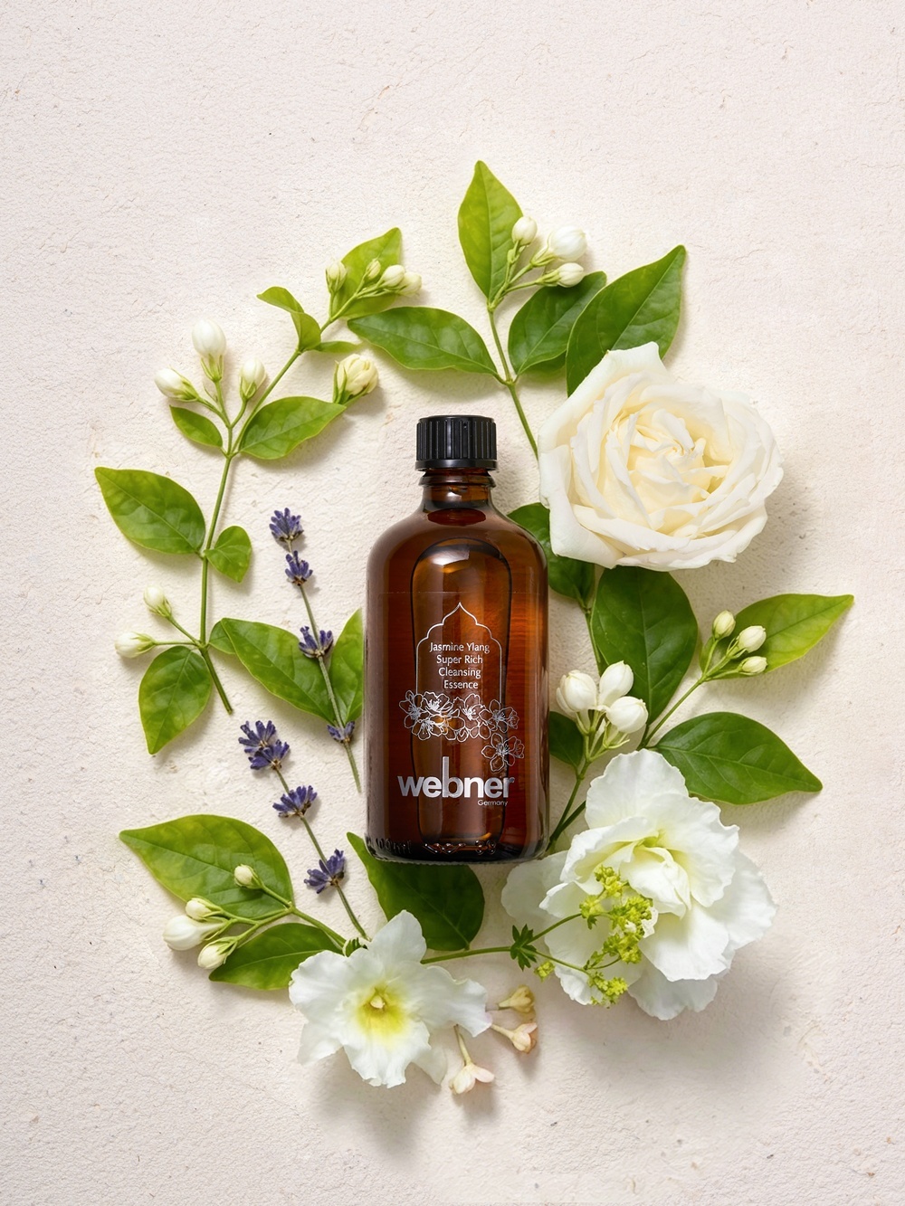 webner 葦柏納｜小花茉莉彈力卸妝精油 100ml