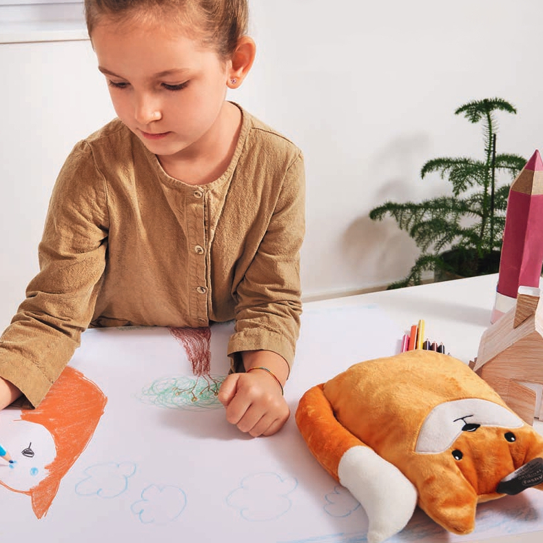 FASHY - Cuddly Hot Water Bottle - Fox "Filou" | 0.3L
