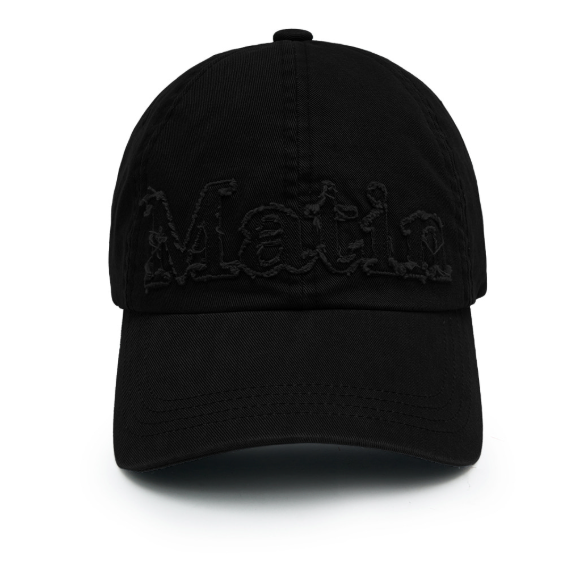 【直播】Matin Kim LX060536 ROUGH CUT APPLIQUE 棒球帽（MK2611HT001）