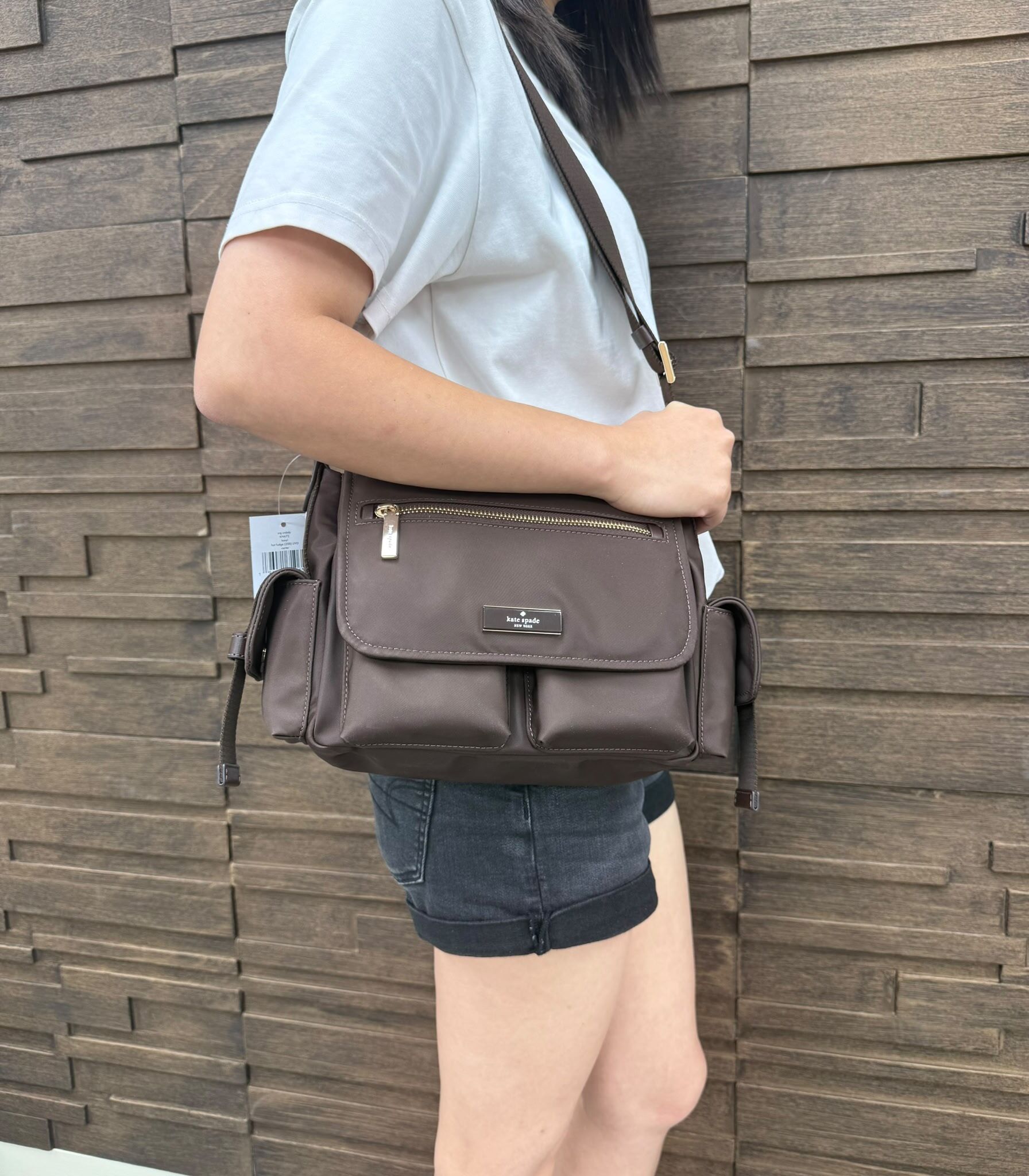 LYS01877 Kate spade 拉鏈前翻蓋CROSS BODY