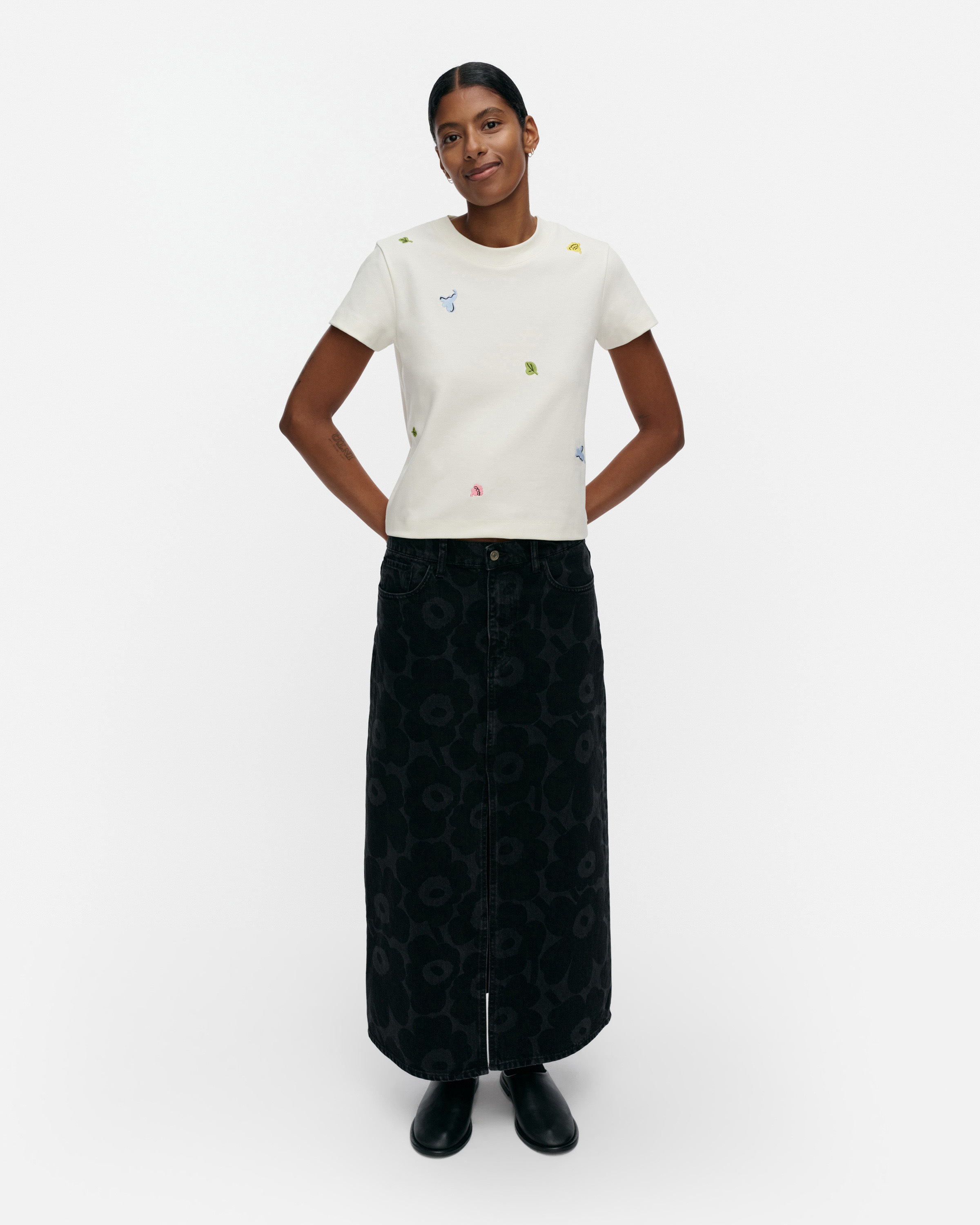 Maridenim Kuvastuma Unikko Skirt