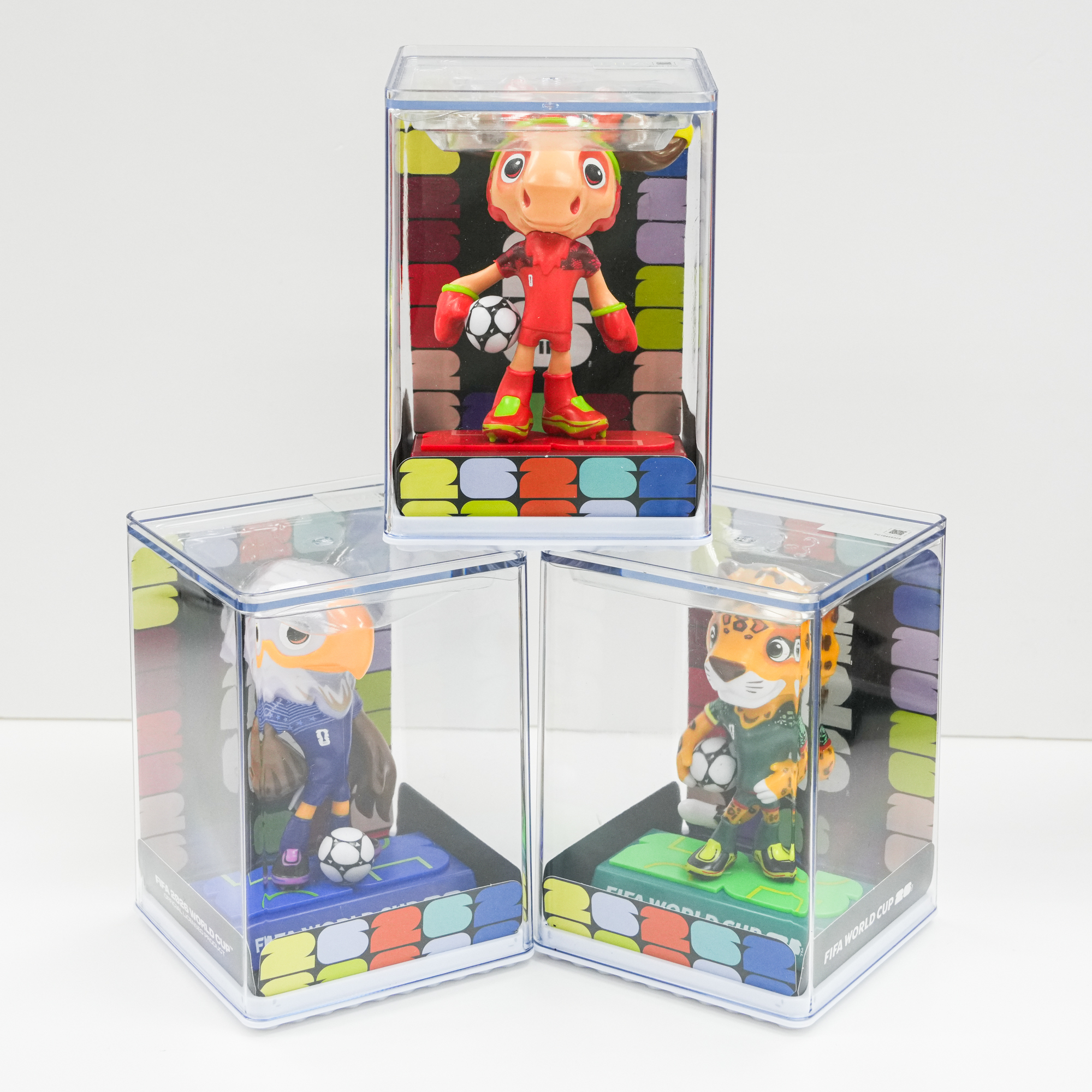 FIFA World Cup 2026™ 吉祥物公仔套裝 9CM - Maple、Zayu & Clutch