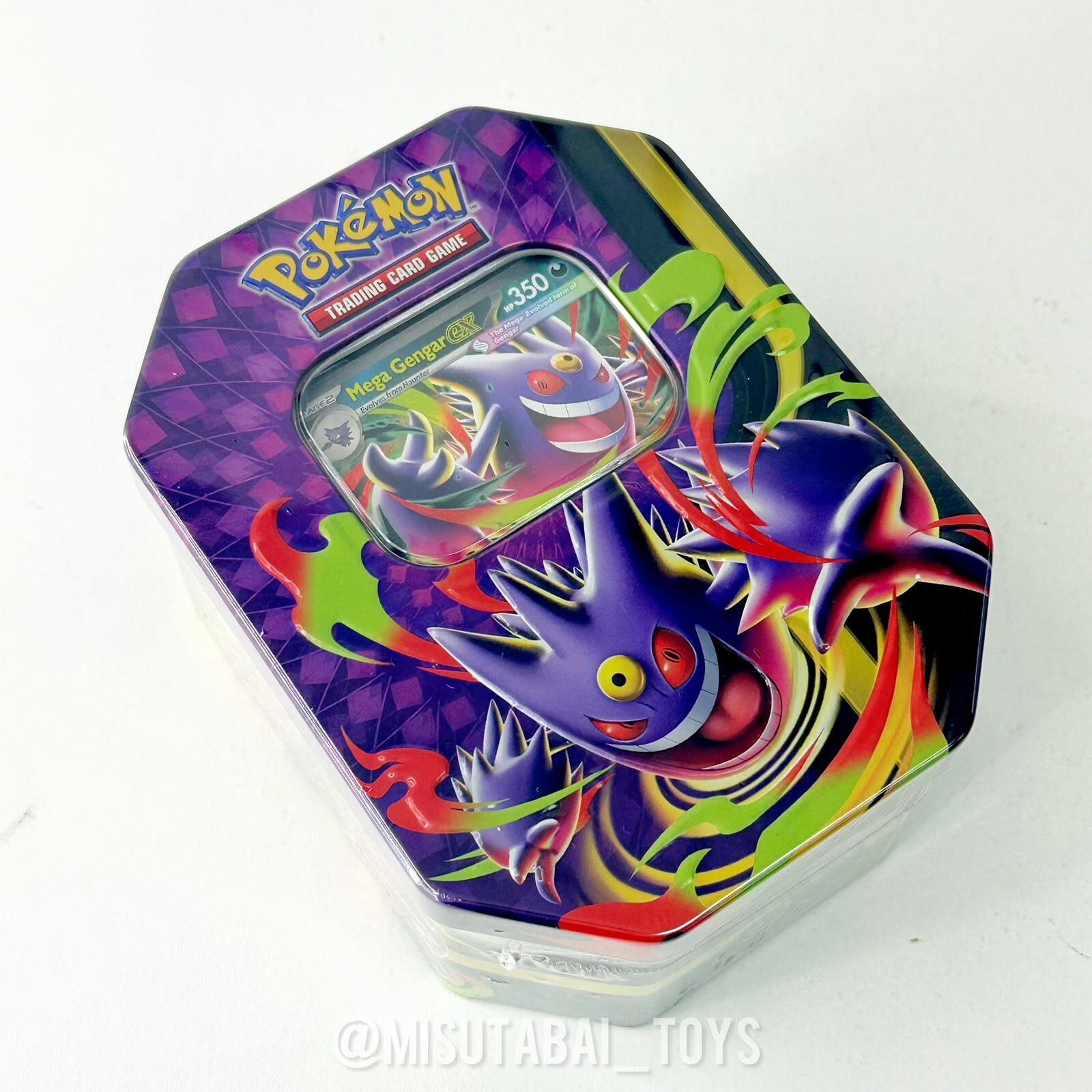 Pokémon TCG Mega Moonlit Tin Box (Mega Gengar Ex)