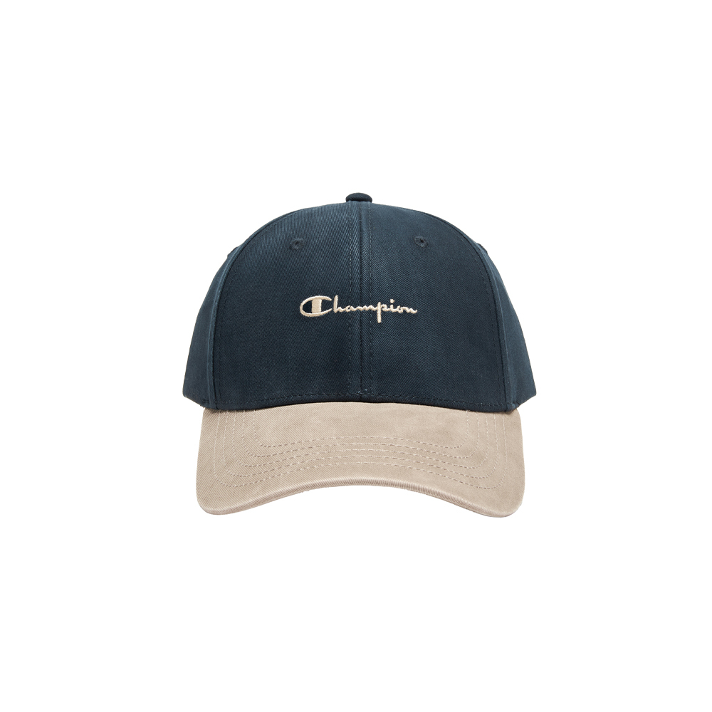 中性-草寫Logo棒球帽-海軍藍色（U6BACCU05-M8）