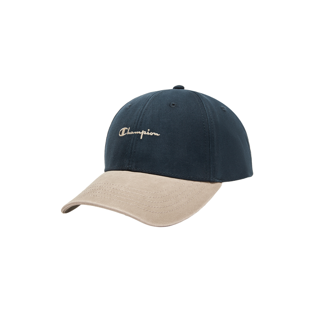 中性-草寫Logo棒球帽-海軍藍色（U6BACCU05-M8）