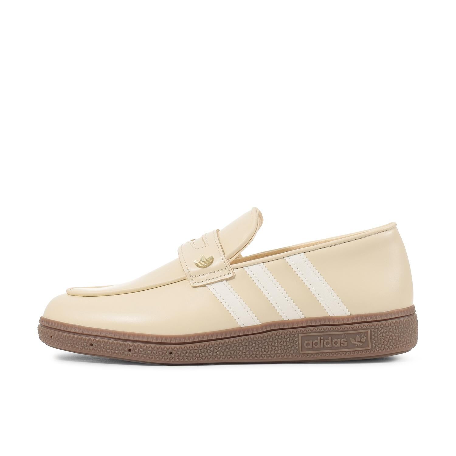 Adidas Handball Spezial Loafer 日本限定 奶油 奶油白 亮皮 復古 樂福鞋 KI4774