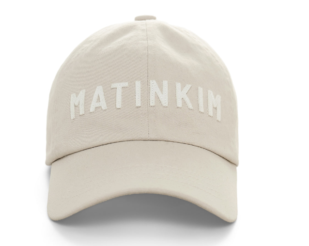 【直播】Matin Kim LX060538 APPLIQUE FELT LOGO 棒球帽（MK2634HT011）
