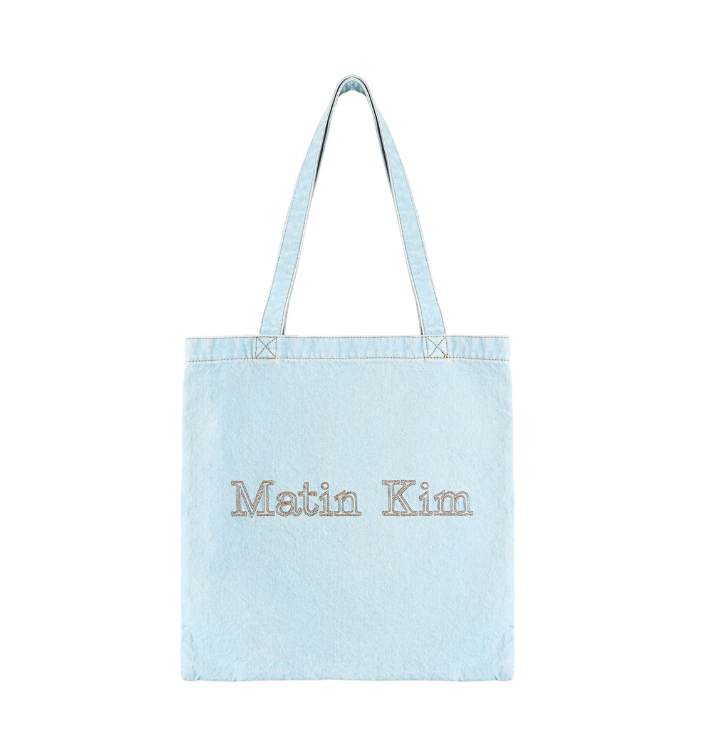 【直播】Matin Kim LX0605500 MATIN STITCH 牛仔布環保袋(MK2600BG713)