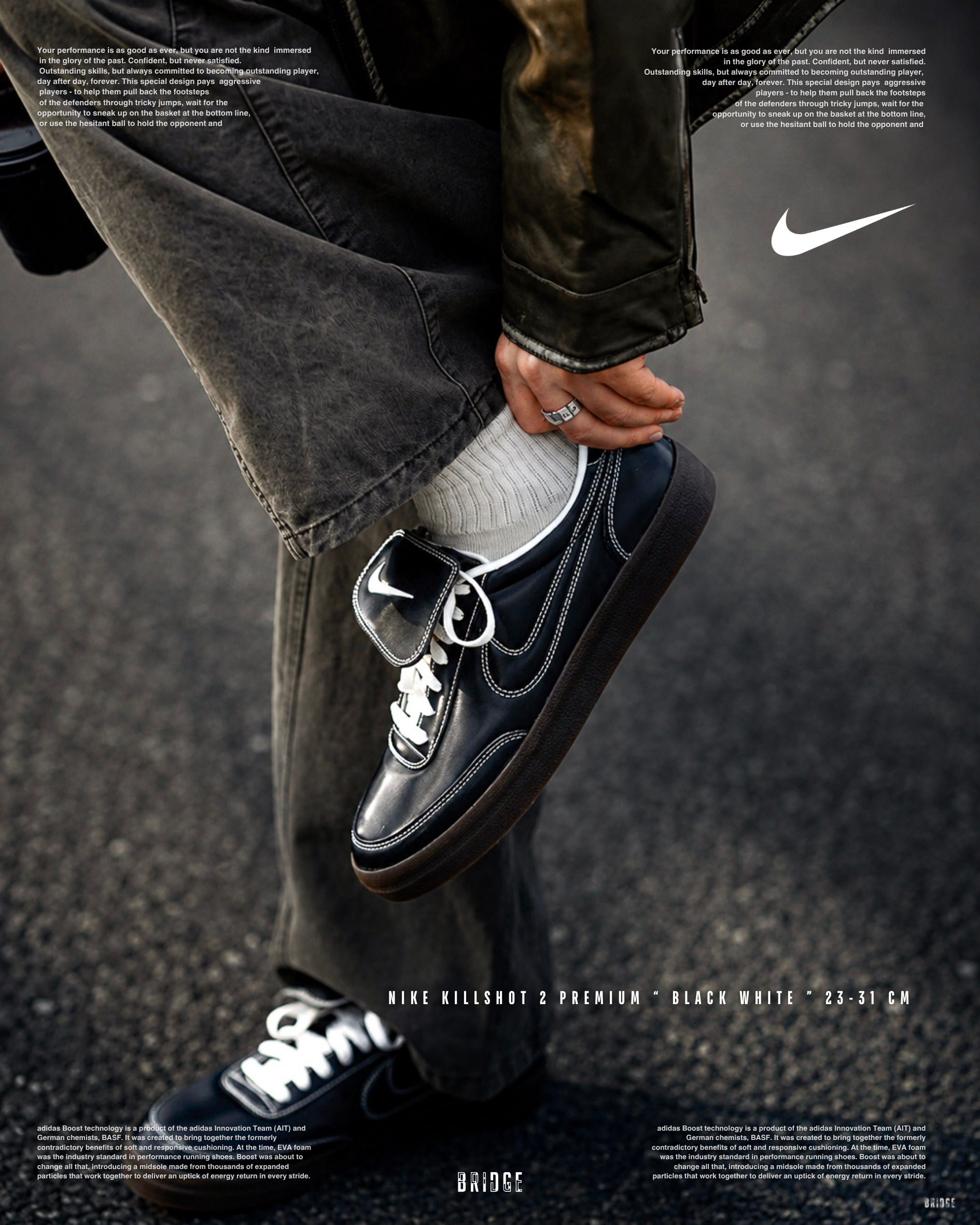 『限量補貨！』超越經典的存在 NIKE KILLSHOT 2 PREMIUM