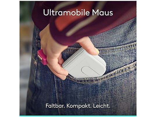 【接受訂購】Logitech Mobi Mouse 超薄無線摺疊滑鼠｜輕巧高效隨身辦公