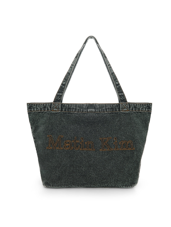 【直播】Matin Kim LX0605501 MATIN STITCH 牛仔單肩包(MK2600BG712)