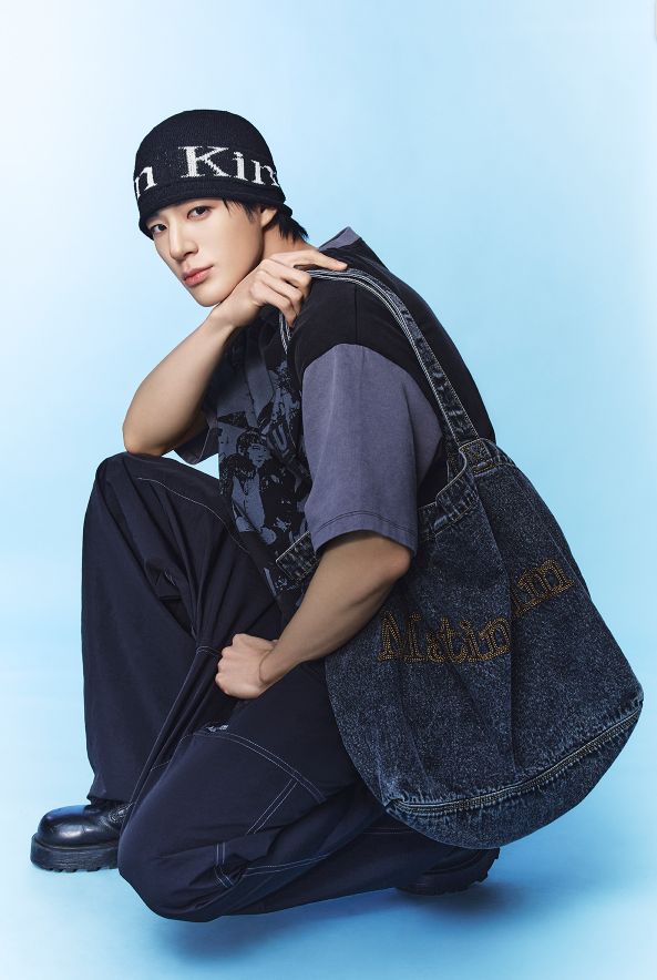 【直播】Matin Kim LX0605501 MATIN STITCH 牛仔單肩包(MK2600BG712)