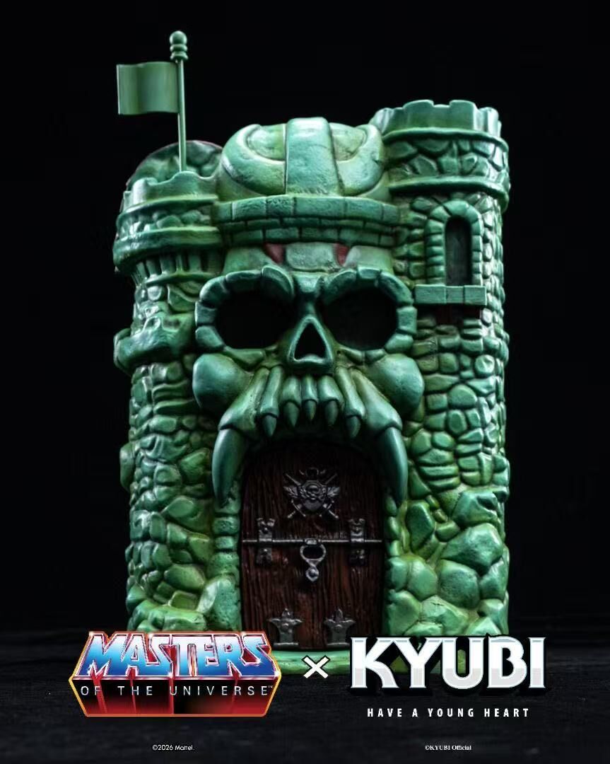 KYUBI X Masters of the Universe Castles Graysku He-Man 55cm Tall USB Charging Statue