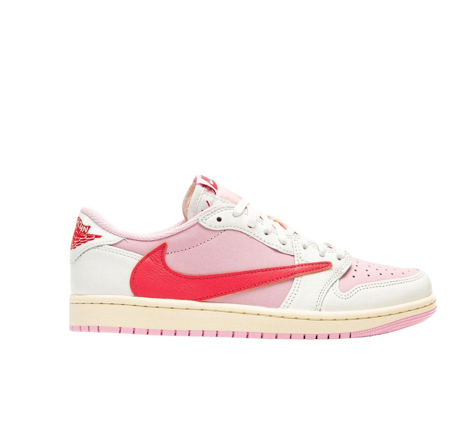 [預訂] Air Jordan 1 Retro Low OG SP Travis Scott Sail Tropical Pink (M) IQ7604-101