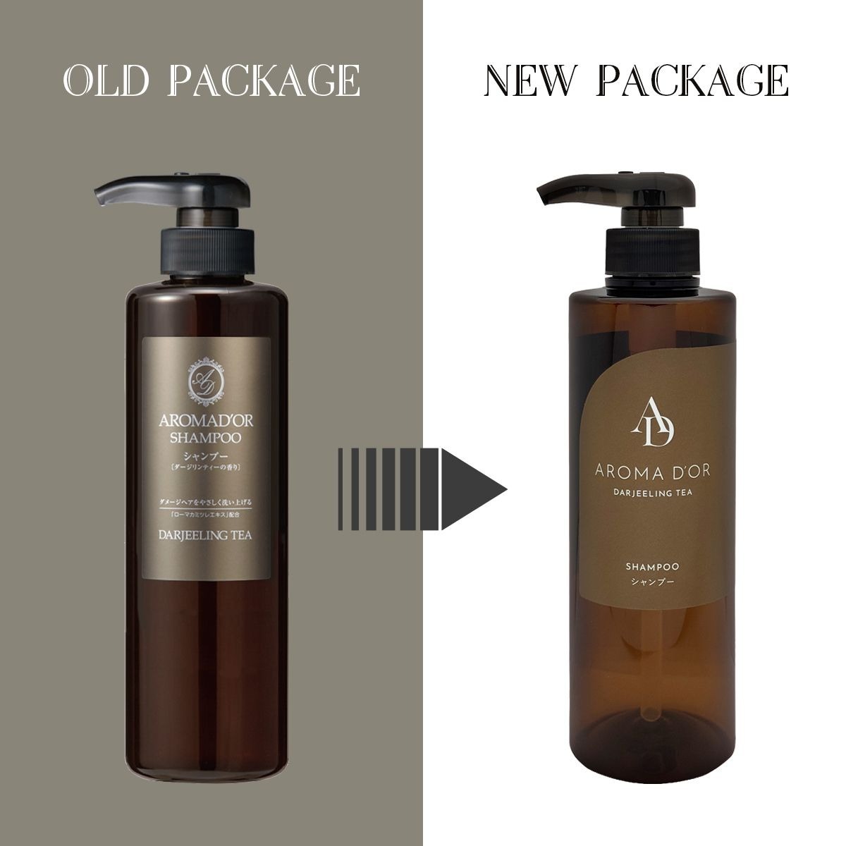 AROMAD'OR  - Rich Bubble Tea Fragrance-Shampoo (Refreshing Moisturizing) 500ML