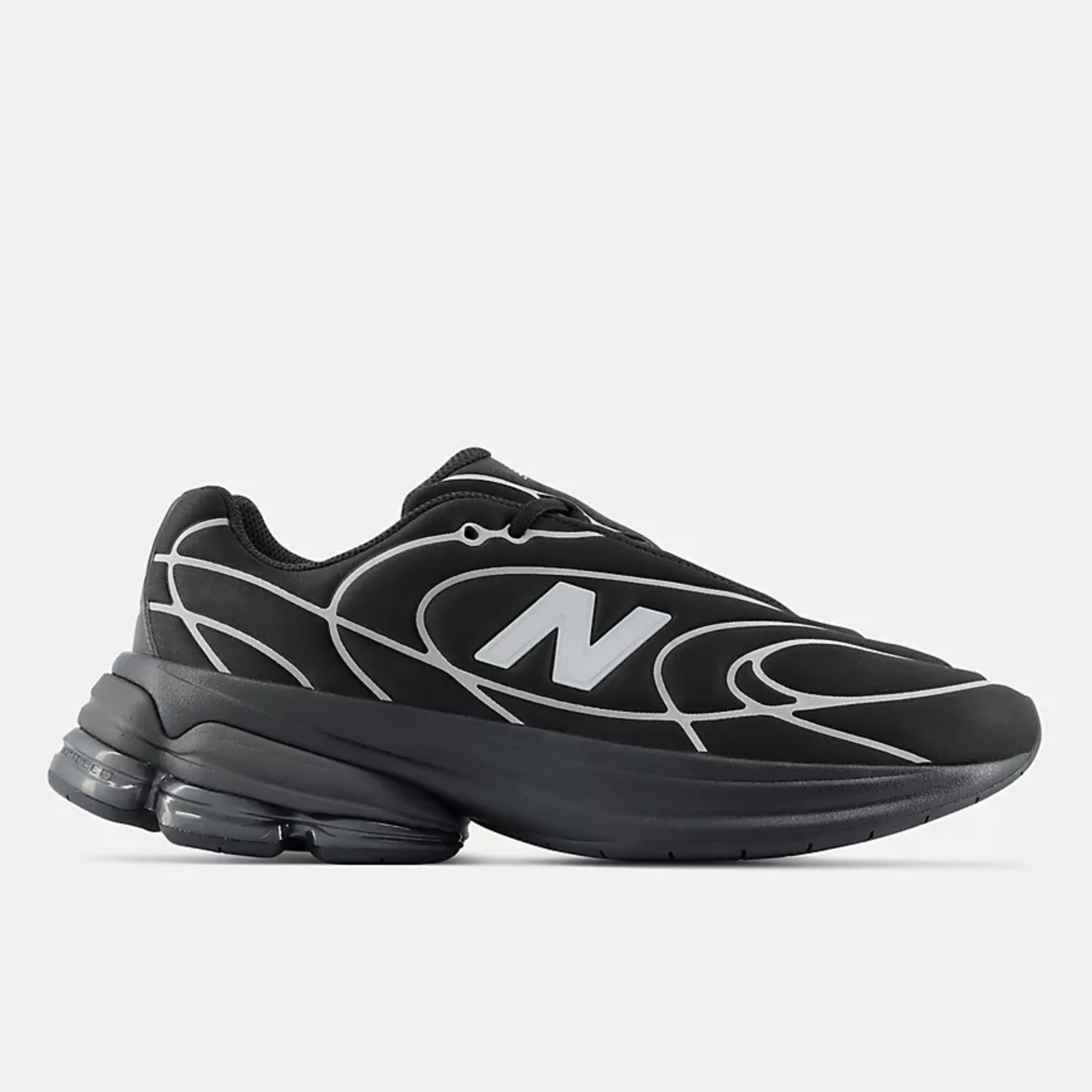 -(D1c)-NEW BALANCE 5030 "BLACK SILVER METALLIC" 黑銀 氣墊 微增高-U50307G4