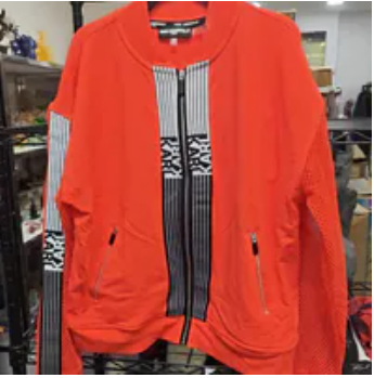 [S] KARL LAGERFELD APLLE TRACK JACKET, L6TC7A80-APP (SKL1706)