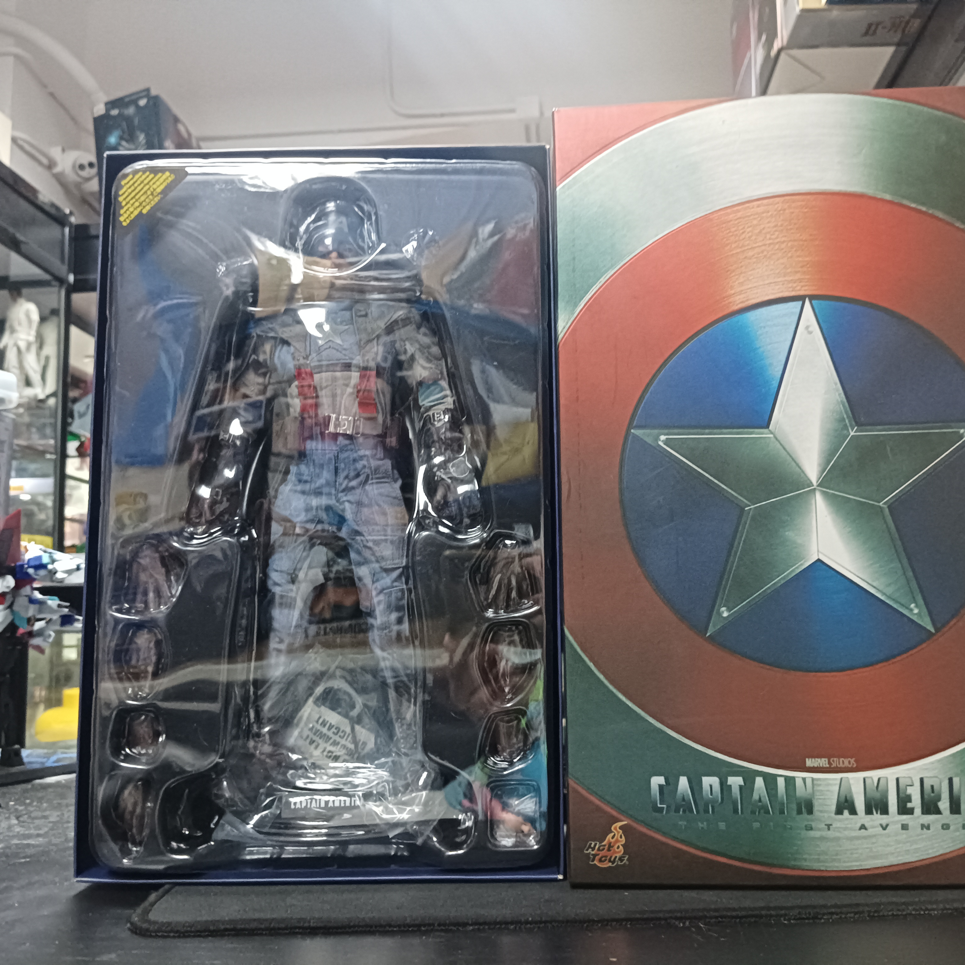寄賣-Hot toys MMS156 Captain America