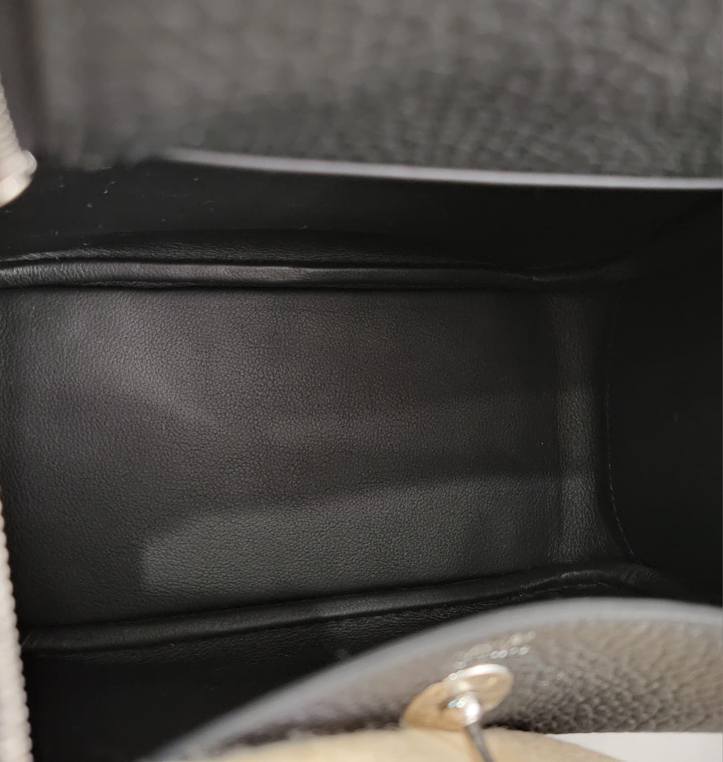 HERMES MINI LINDY 2 NOIR CK 黑銀 2代 短帶 TC