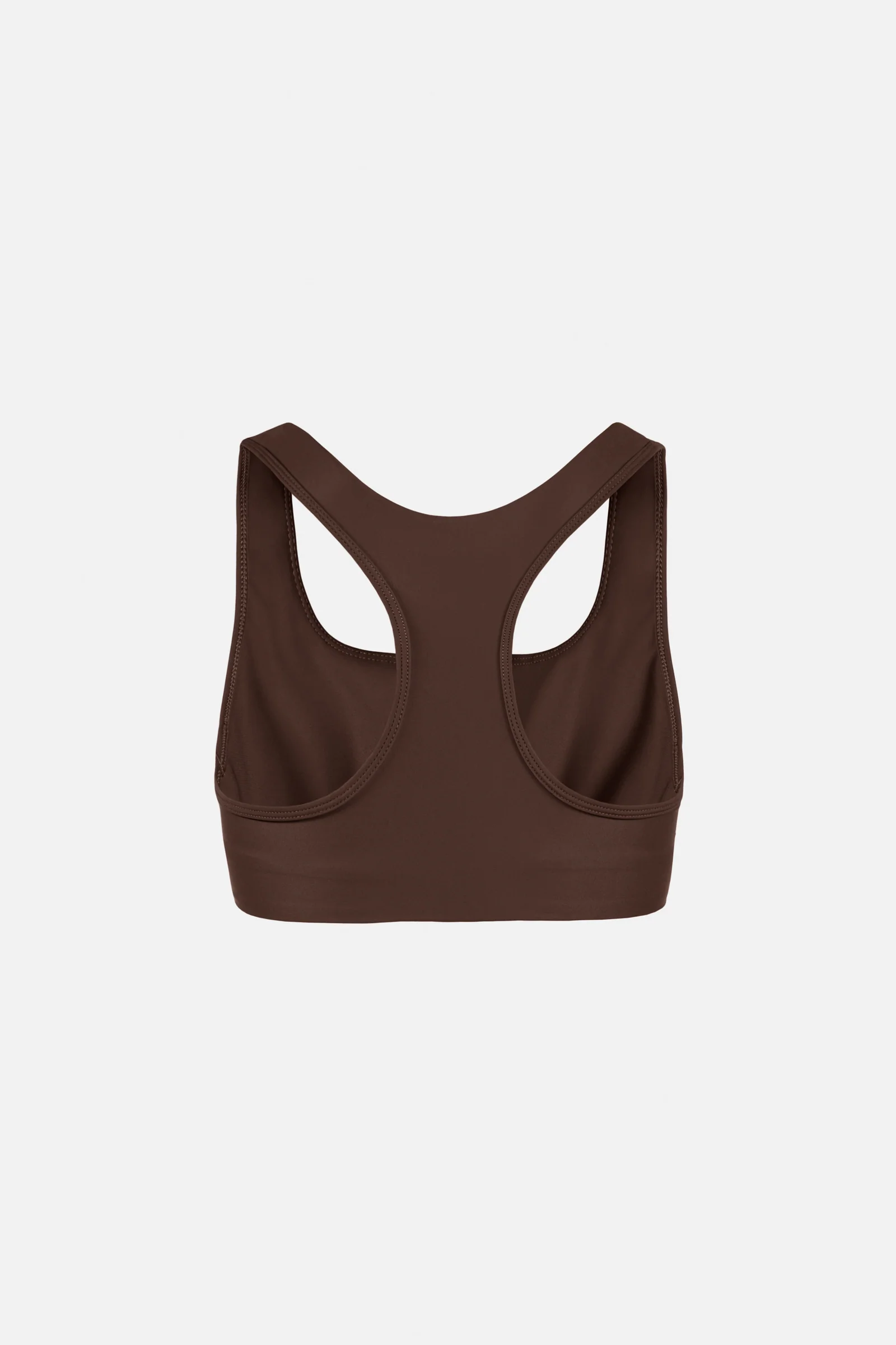 District Vision｜Medium Support Racer-Back Bra "UMBER"
