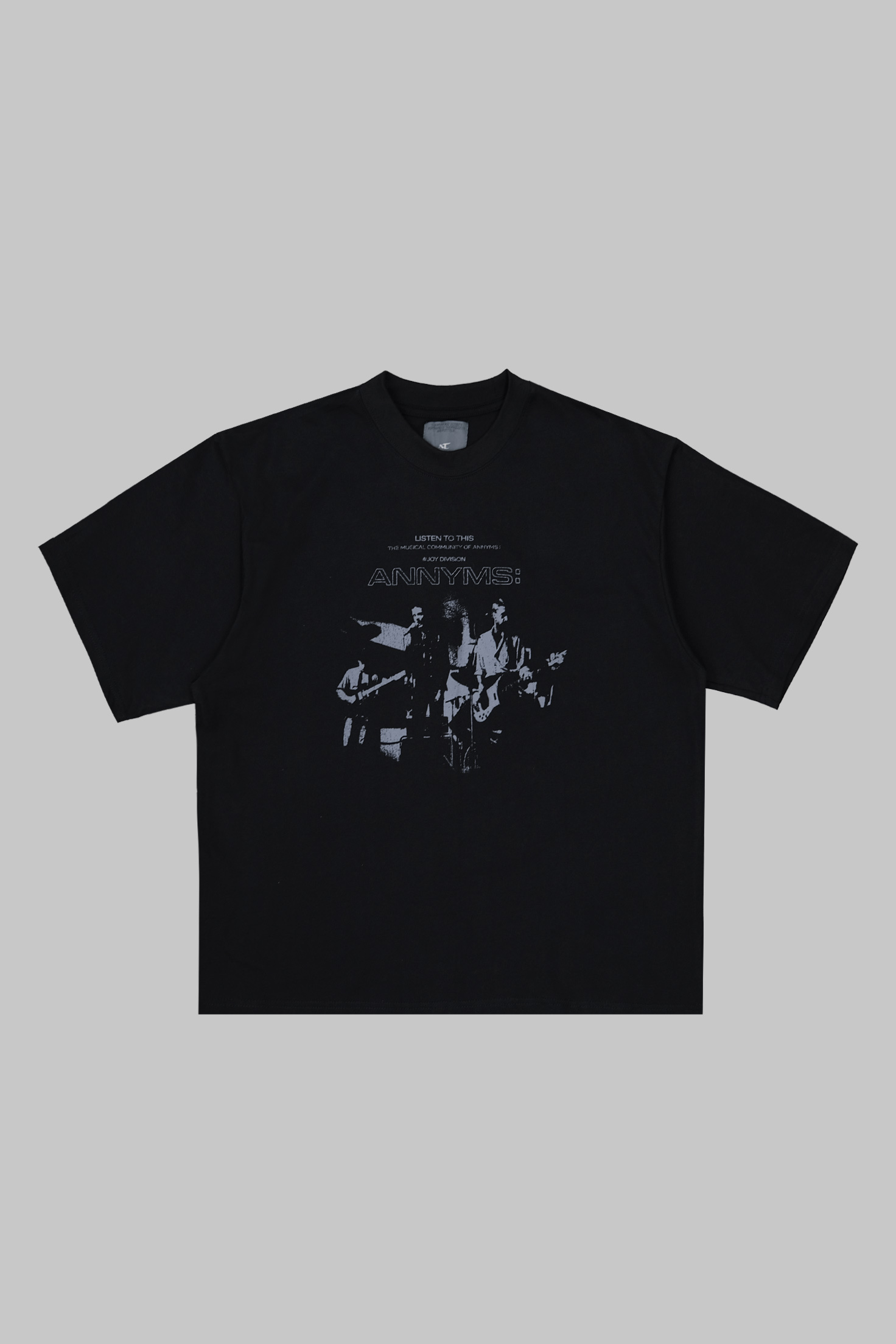 Anonymous Talking｜S26-SS11 – Image Tee (Black)
