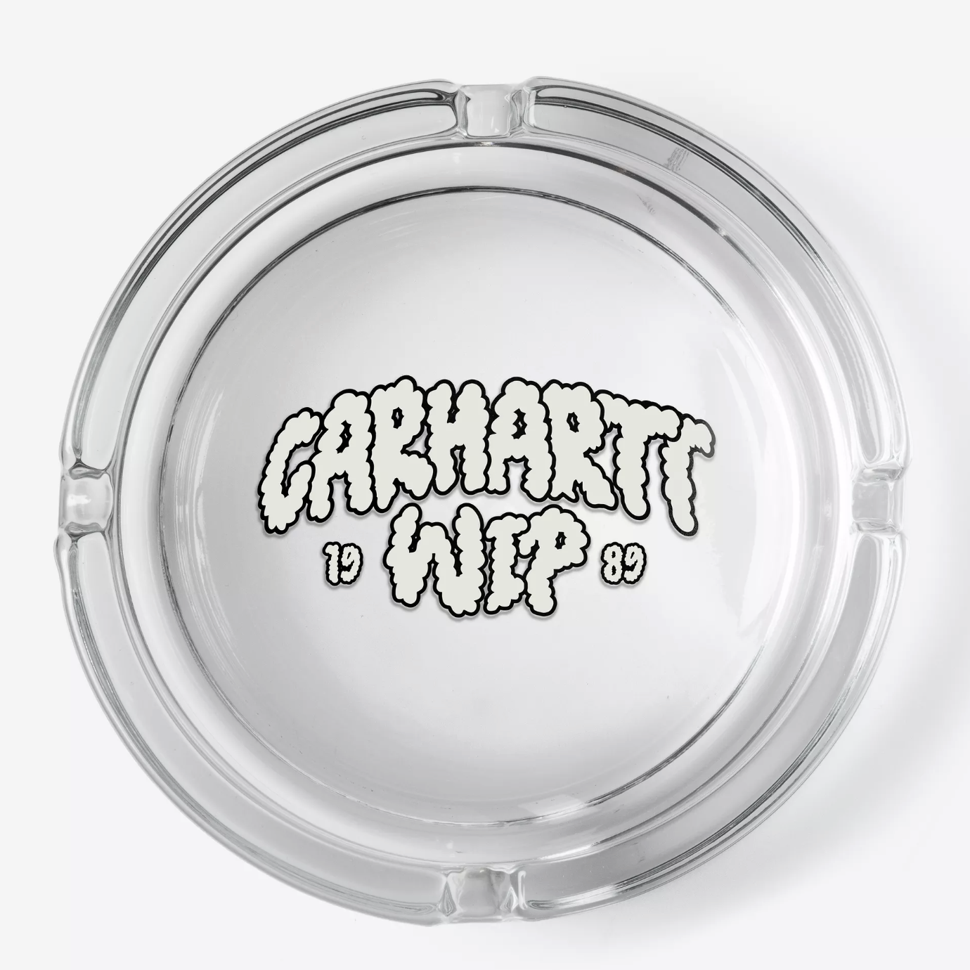-(C015)-CARHARTT WIP CLOUD SCRIPT ASHTRAY 雲朵煙灰缸 透明-I036960