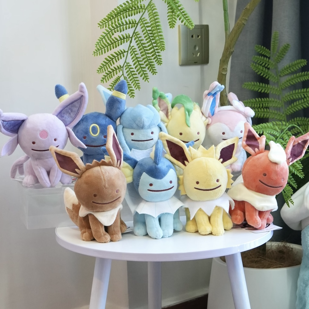 POKÉMON 寶可夢 百變怪變身系列 伊布 毛絨 吊飾 共9款