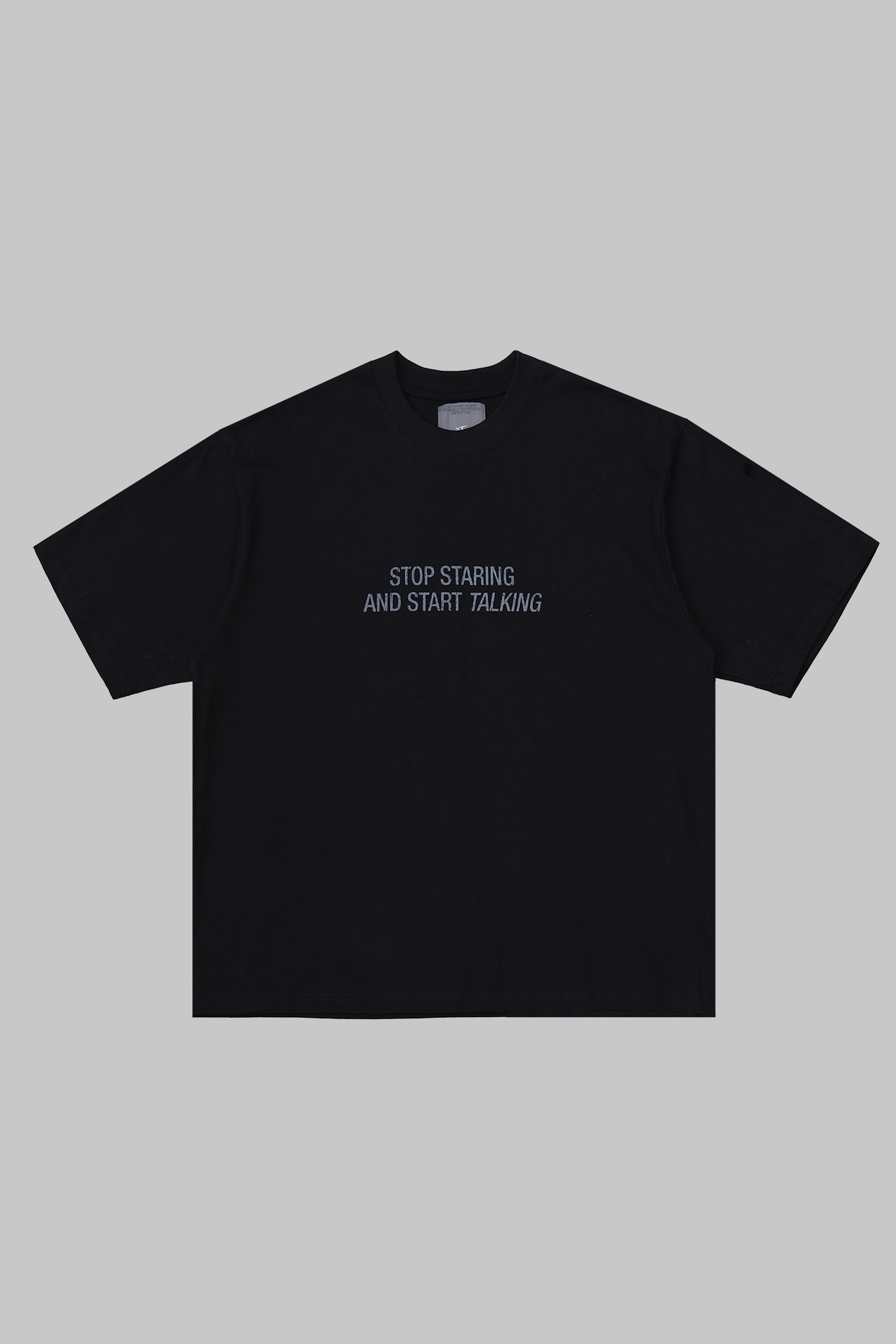 Anonymous Talking｜S26-SS13 – Inner Cue Tee (Black)