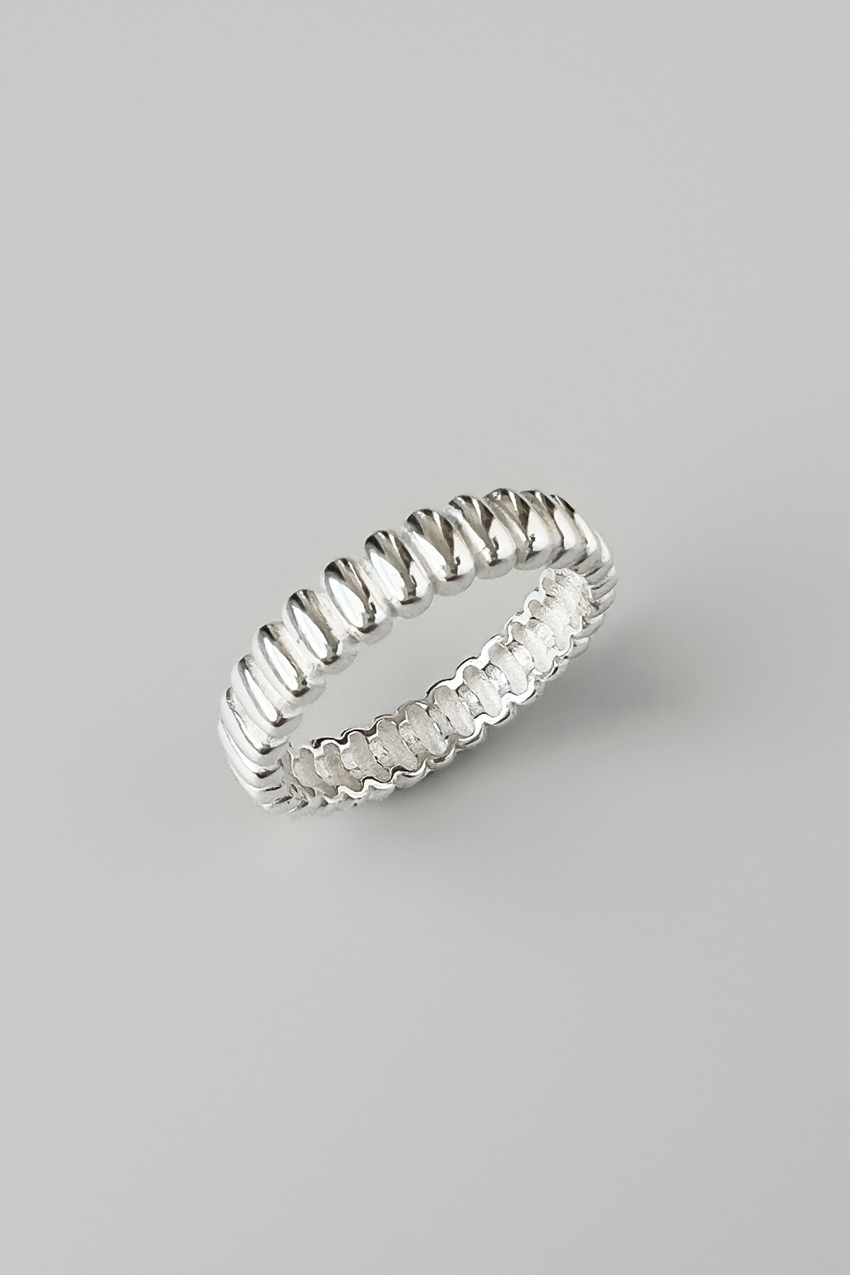MONDAY EDITION CANELE RELAY RING SLIVER MWRG251002SV