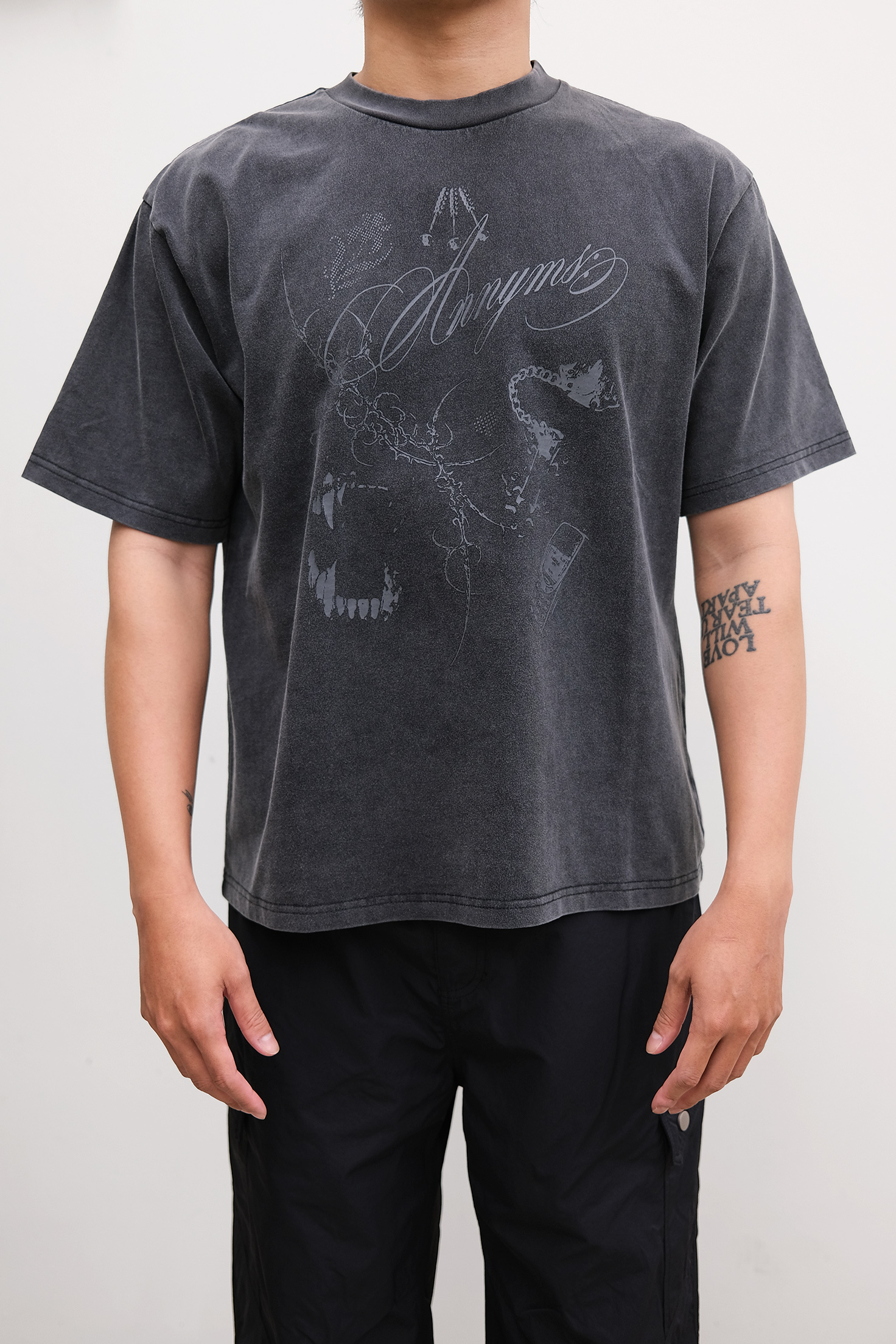 Anonymous Talking｜S26-SS07 – Flash Sheet Tee