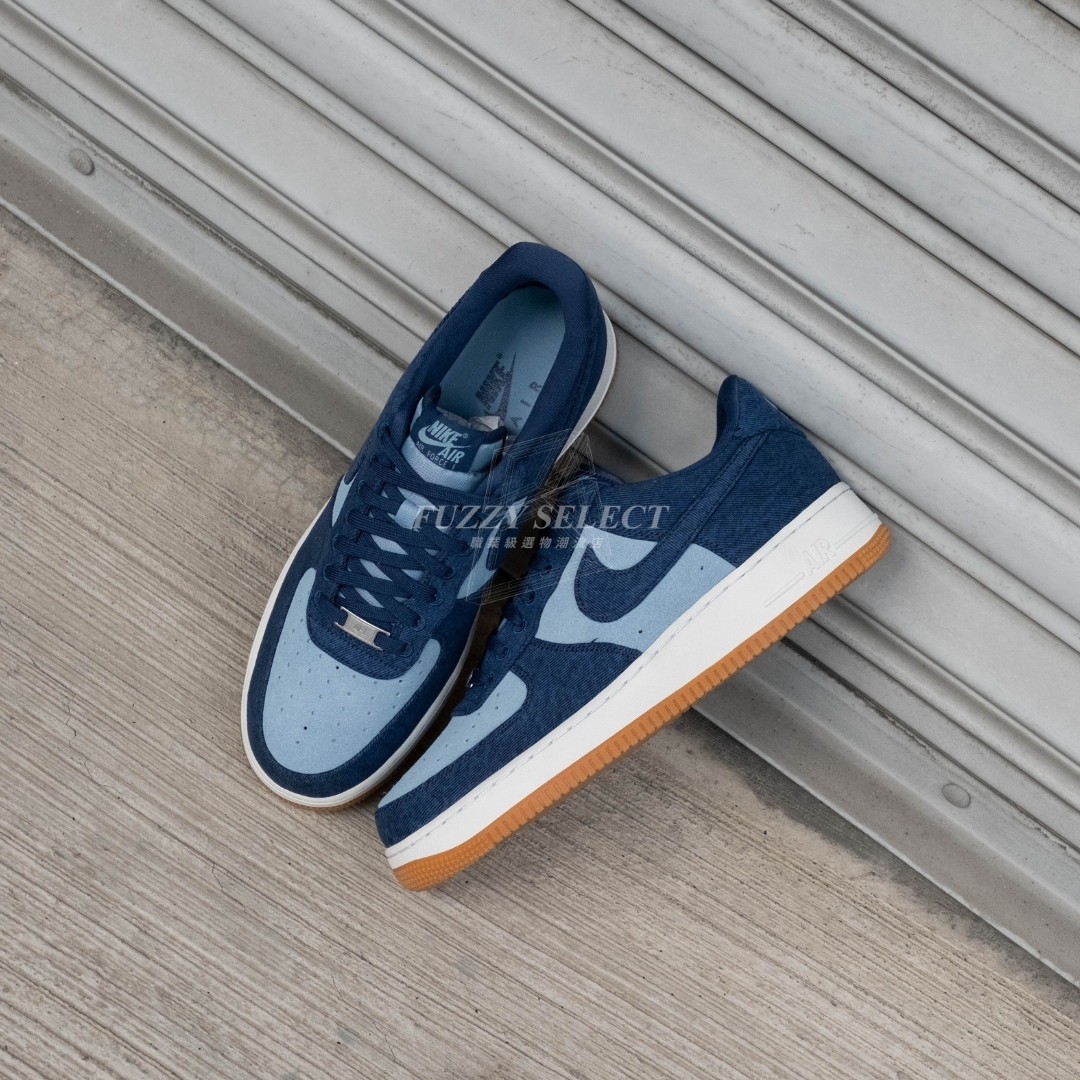 【逢甲 FUZZY】Nike Air Force 1 Denim 牛仔布 IR0951-001 IR0951-400