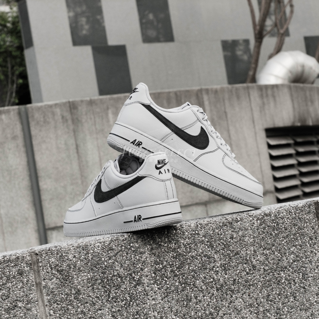 【逢甲 FUZZY】Nike Air Force 1 "Wolf Grey" 縫線 灰黑 HQ2037-004
