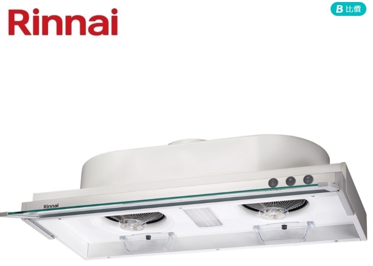 【最後出清】Rinnai 林內 80CM 隱藏式 強化玻璃導煙設計 排油煙機 MH-8079E(同RH-8079E)