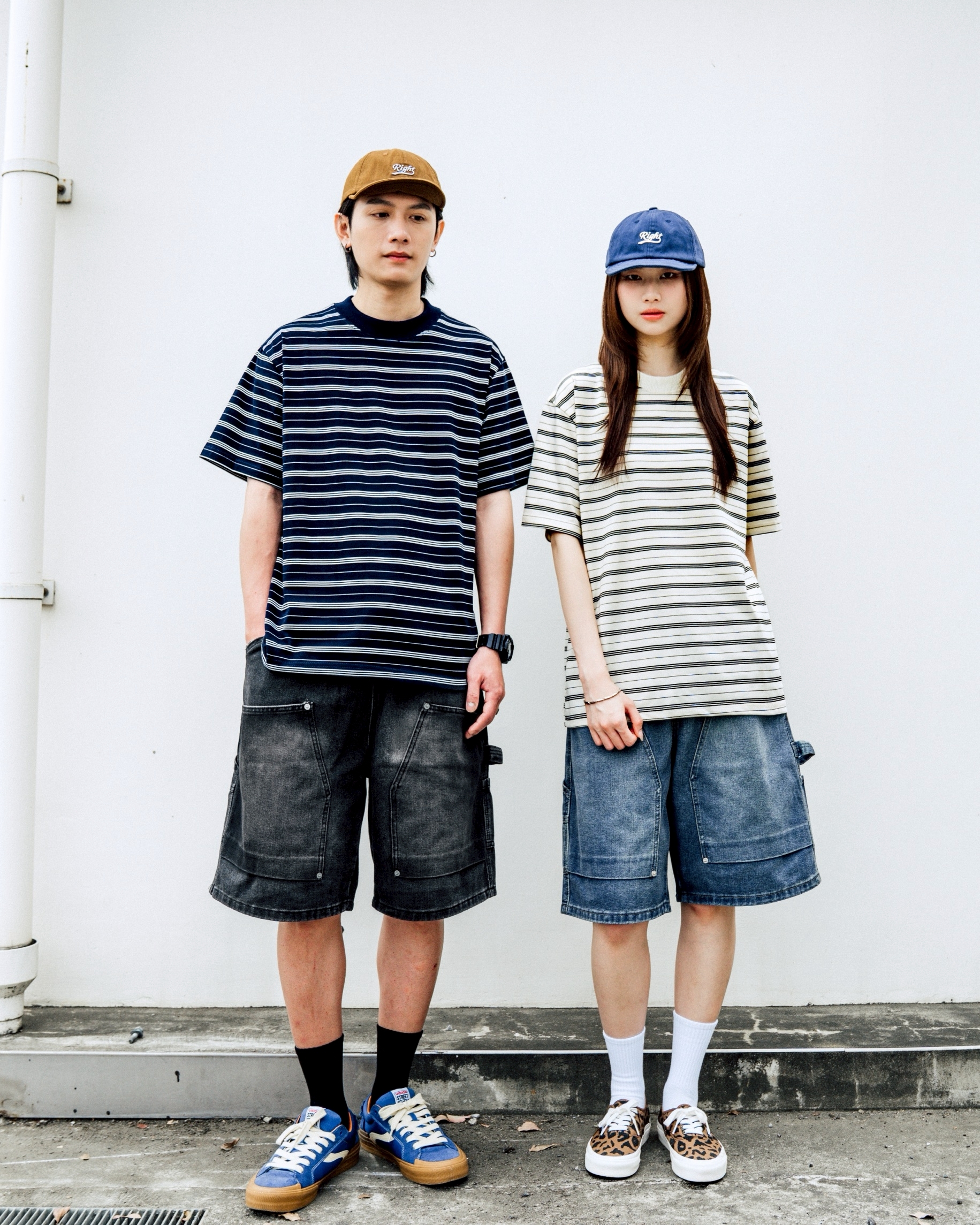 SBG  伐木畫家 牛仔短褲 V0019