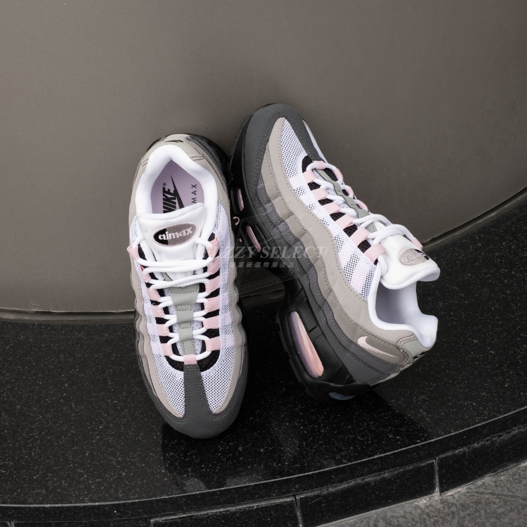 【逢甲 FUZZY】W Nike Air Max 95 "Pink Foam" 灰粉 LISA同款 HJ5996-001