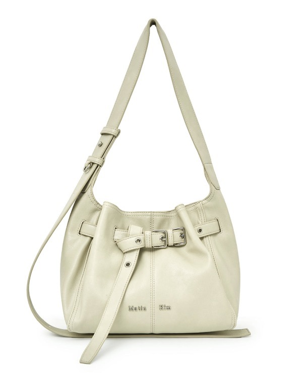 【直播】Matin Kim LX0605601 小號雙針扣皮帶水桶包 (MK2611BG001)