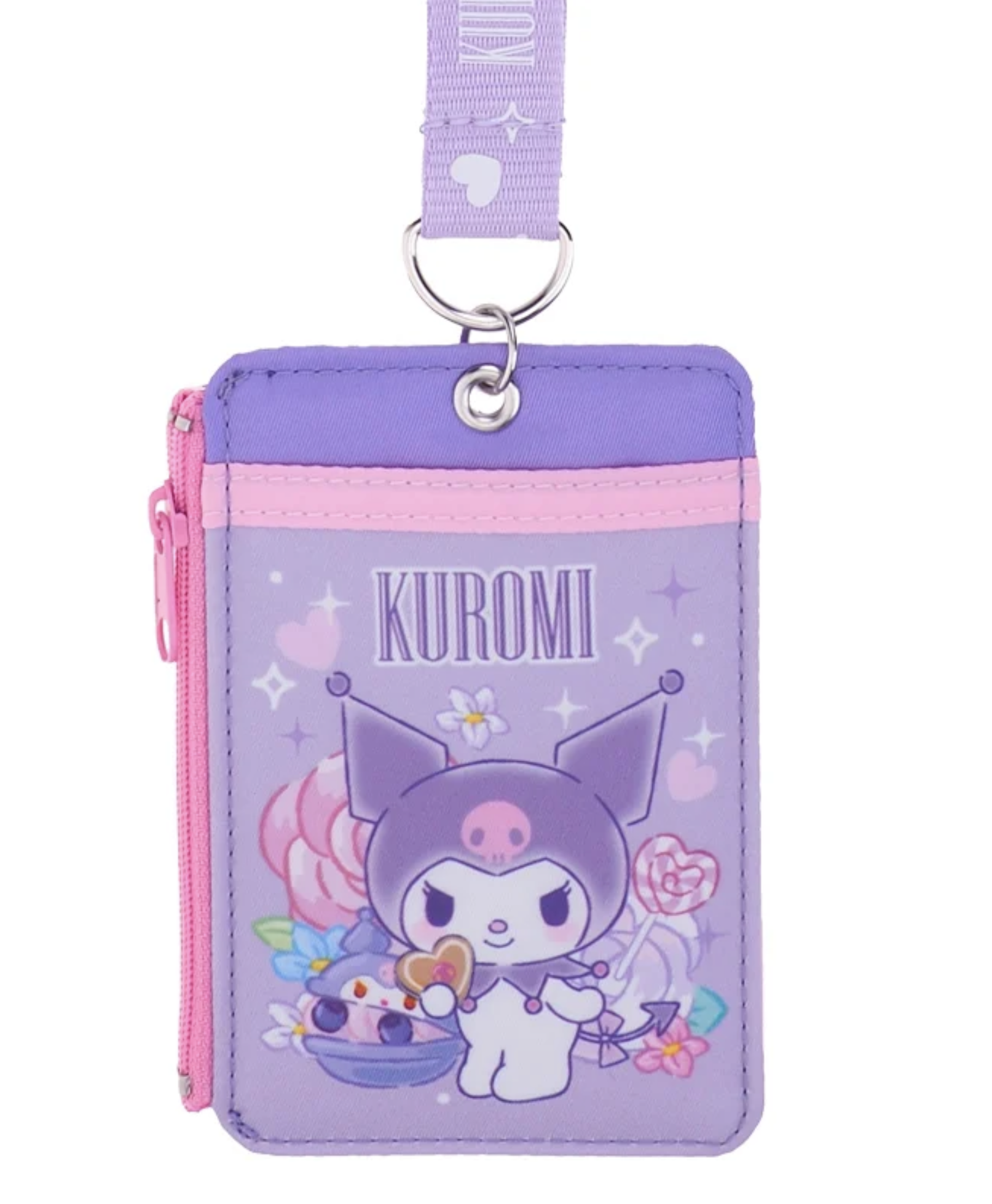 Kuromi 証件套連頸繩 9-7130-36