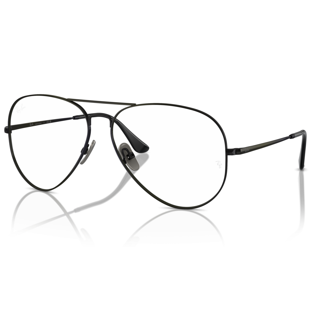 【RayBan】RB8789 1244-58mm 雙槓飛官框光學眼鏡♥ #日本製純鈦系列
