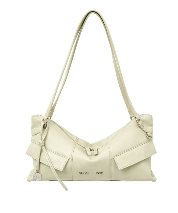 【直播】Matin Kim LX0605603 皮革單肩包 (MK2611BG009)